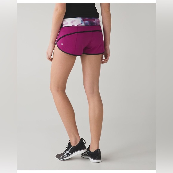 Lululemon Speed Short Size 10 Raspberry Pink - Picture 10 of 10